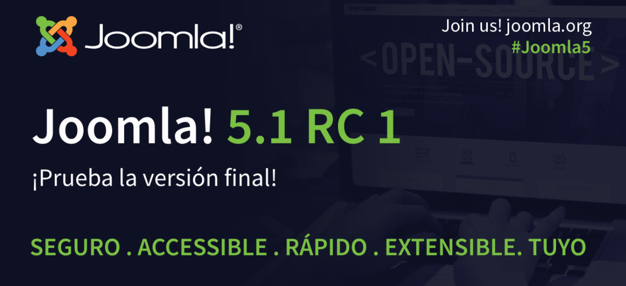 Joomla 5.1 RC1 está disponible