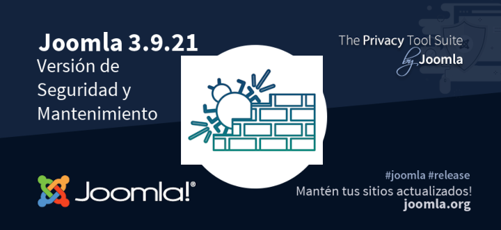 Joomla 3.9.21 ya está disponible