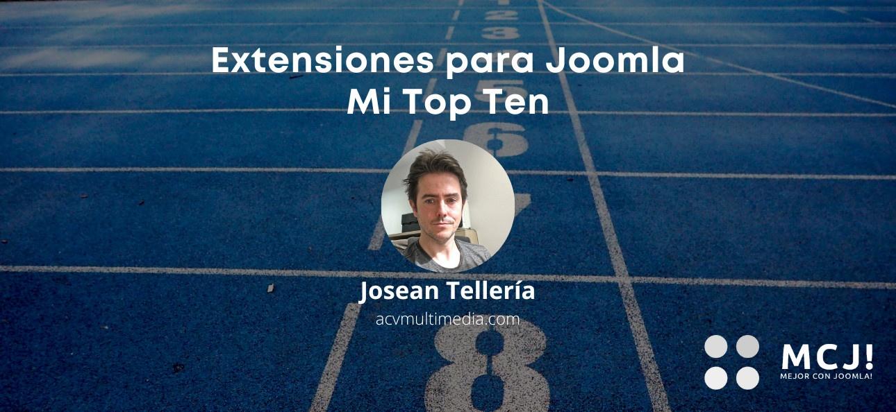 Extensiones para Joomla Mi Top Ten